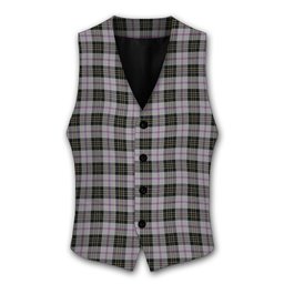 ScotsTee Shop Scottish MacPherson Dress 1951 Tartan Waistcoat Sleeveless Suit Vest