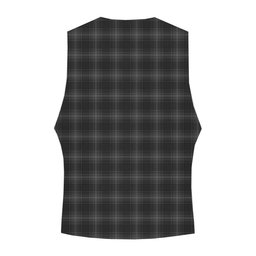 ScotsTee Shop Scottish Stewart Mourning 1880 Tartan Waistcoat Sleeveless Suit Vest