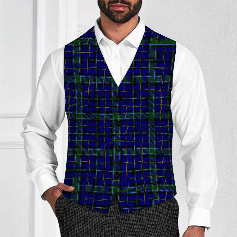ScotsTee Shop Scottish Weir Tartan Waistcoat Sleeveless Suit Vest