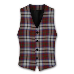 ScotsTee Shop Scottish McCulloch Dress Tartan Waistcoat Sleeveless Suit Vest