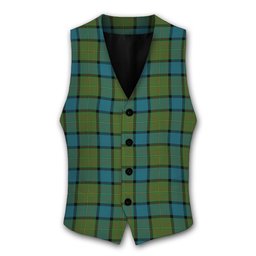 ScotsTee Shop Scottish Moore Ancient Tartan Waistcoat Sleeveless Suit Vest