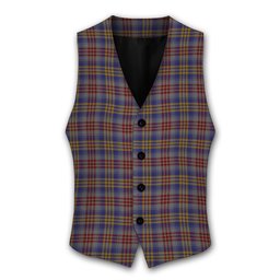 ScotsTee Shop Scottish Lysaght Tartan Waistcoat Sleeveless Suit Vest