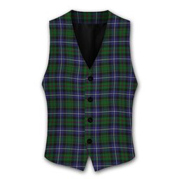 ScotsTee Shop Scottish MacRae Hunting Wilsons_ Tartan Waistcoat Sleeveless Suit Vest