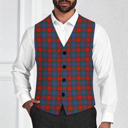 ScotsTee Shop Scottish Mar Tartan Waistcoat Sleeveless Suit Vest