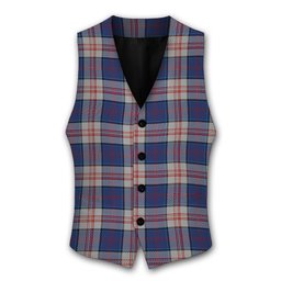 ScotsTee Shop Scottish Stewart of Appin Hunting Dress Tartan Waistcoat Sleeveless Suit Vest