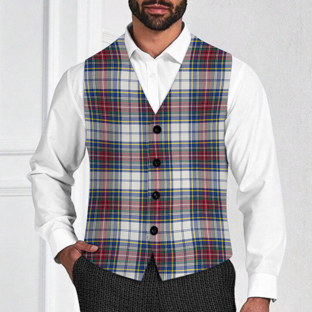 ScotsTee Shop Scottish McBeth Dress Modern Tartan Waistcoat Sleeveless Suit Vest