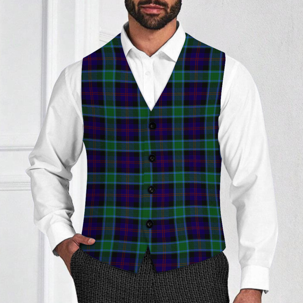 ScotsTee Shop Scottish MacTaggart Johnstons Tartan Waistcoat Sleeveless Suit Vest