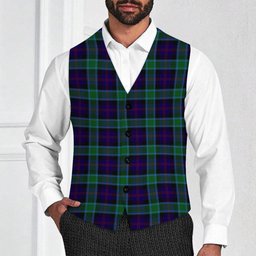 ScotsTee Shop Scottish MacTaggart Johnstons Tartan Waistcoat Sleeveless Suit Vest