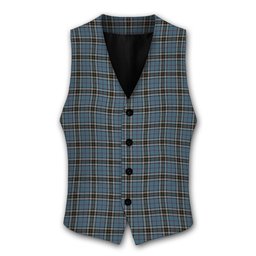ScotsTee Shop Scottish McTavish Dress Tartan Waistcoat Sleeveless Suit Vest