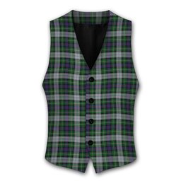 ScotsTee Shop Scottish McKenzie Dress Tartan Waistcoat Sleeveless Suit Vest