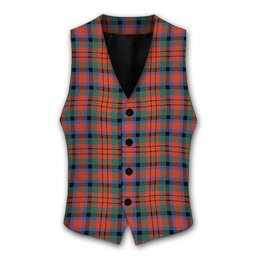 ScotsTee Shop Scottish McDuff Ancient Tartan Waistcoat Sleeveless Suit Vest