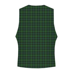 ScotsTee Shop Scottish McCandlish Hunting Green Tartan Waistcoat Sleeveless Suit Vest