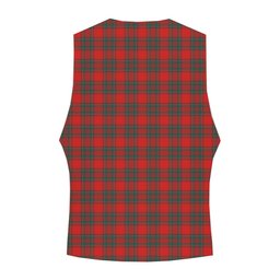 ScotsTee Shop Scottish McKintosh Red Modern Tartan Waistcoat Sleeveless Suit Vest