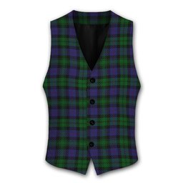 ScotsTee Shop Scottish Urquhart Logan Tartan Waistcoat Sleeveless Suit Vest
