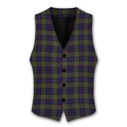 ScotsTee Shop Scottish McClellan Modern Tartan Waistcoat Sleeveless Suit Vest