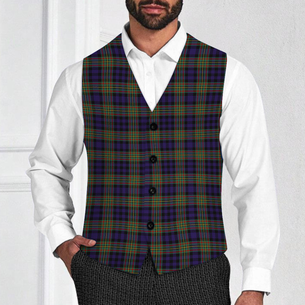 ScotsTee Shop Scottish McClellan Modern Tartan Waistcoat Sleeveless Suit Vest