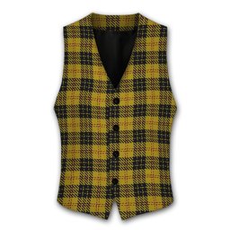 ScotsTee Shop Scottish MacLeod 1831 Tartan Waistcoat Sleeveless Suit Vest