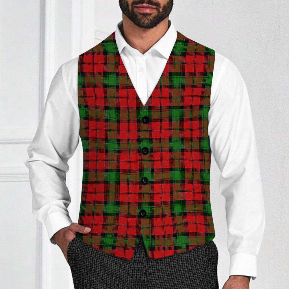 ScotsTee Shop Scottish Kerr Tartan Waistcoat Sleeveless Suit Vest