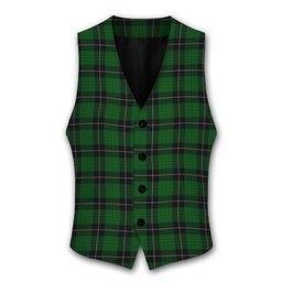 ScotsTee Shop Scottish Raeside Tartan Waistcoat Sleeveless Suit Vest