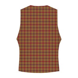 ScotsTee Shop Scottish Kinross 2 Tartan Waistcoat Sleeveless Suit Vest