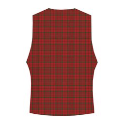 ScotsTee Shop Scottish MacDonell of Keppach Tartan Waistcoat Sleeveless Suit Vest
