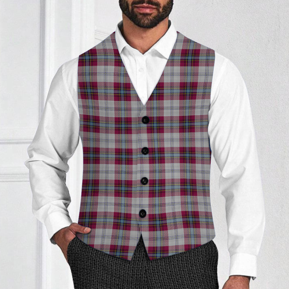 ScotsTee Shop Scottish MacLean of Duart Dress 4 Tartan Waistcoat Sleeveless Suit Vest
