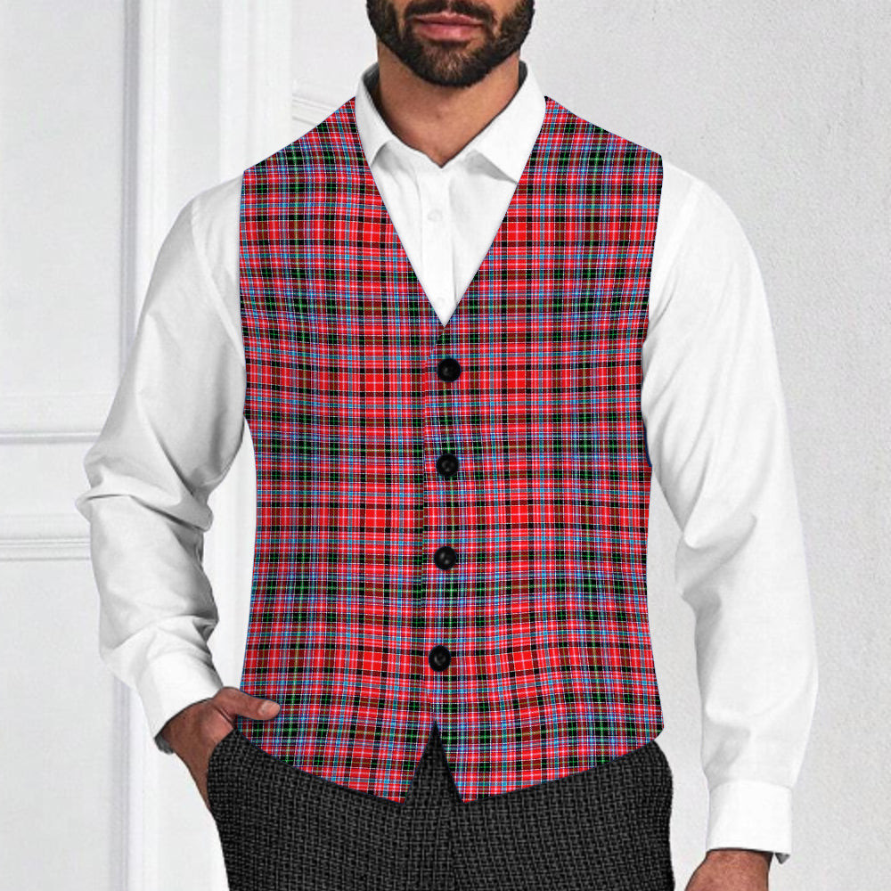 ScotsTee Shop Scottish Pitblado Tartan Waistcoat Sleeveless Suit Vest