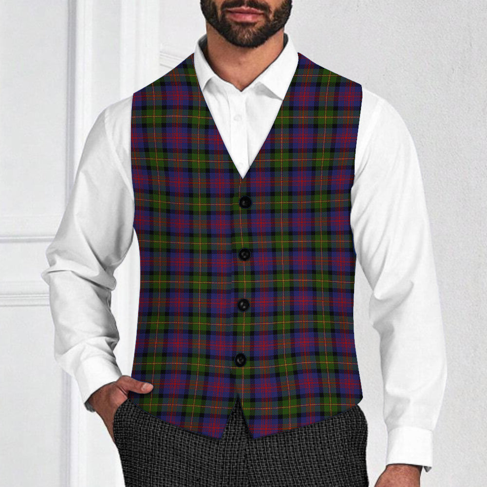 ScotsTee Shop Scottish McLennan Tartan Waistcoat Sleeveless Suit Vest