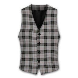 ScotsTee Shop Scottish MacPherson 10 Tartan Waistcoat Sleeveless Suit Vest