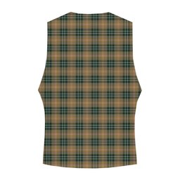 ScotsTee Shop Scottish MacShane Tartan Waistcoat Sleeveless Suit Vest