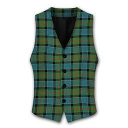 ScotsTee Shop Scottish Paterson Ancient Tartan Waistcoat Sleeveless Suit Vest