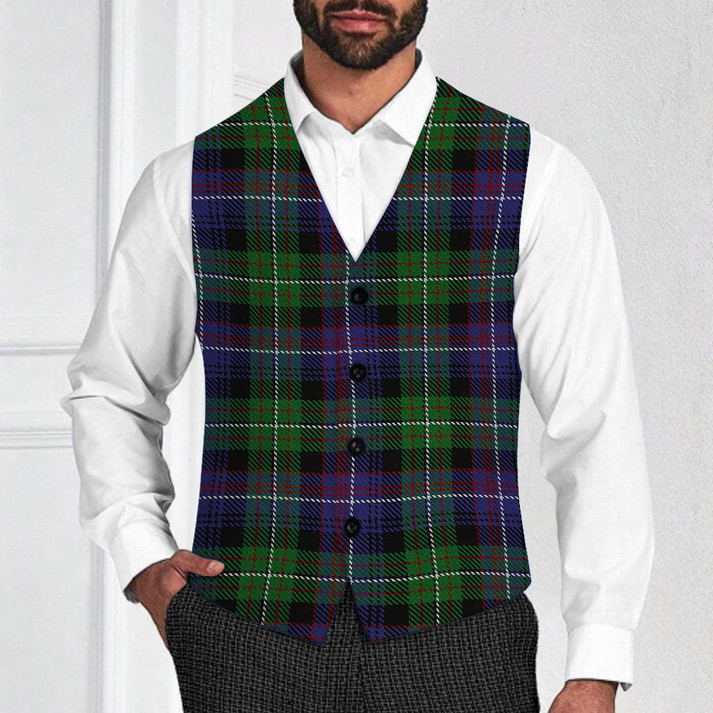 ScotsTee Shop Scottish Rankin Dalgleish 2 Tartan Waistcoat Sleeveless Suit Vest