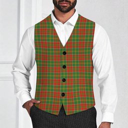 ScotsTee Shop Scottish MacDonald of Kingsburgh Ancient Tartan Waistcoat Sleeveless Suit Vest