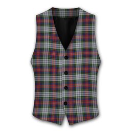ScotsTee Shop Scottish MacPherson Dress 1 Tartan Waistcoat Sleeveless Suit Vest