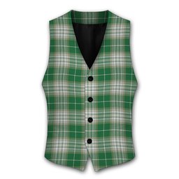ScotsTee Shop Scottish Kelso Ancient Clan Tartan Waistcoat Sleeveless Suit Vest