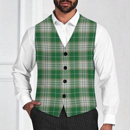 ScotsTee Shop Scottish Kelso Ancient Clan Tartan Waistcoat Sleeveless Suit Vest