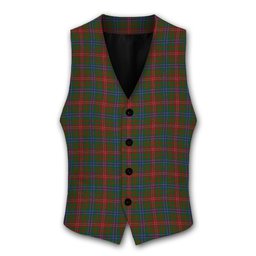 ScotsTee Shop Scottish Wilson Janet Tartan Waistcoat Sleeveless Suit Vest
