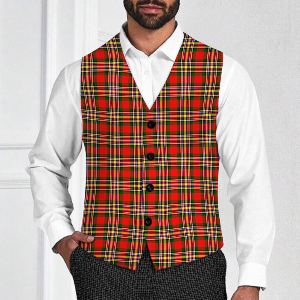 ScotsTee Shop Scottish MacGill Modern Tartan Waistcoat Sleeveless Suit Vest