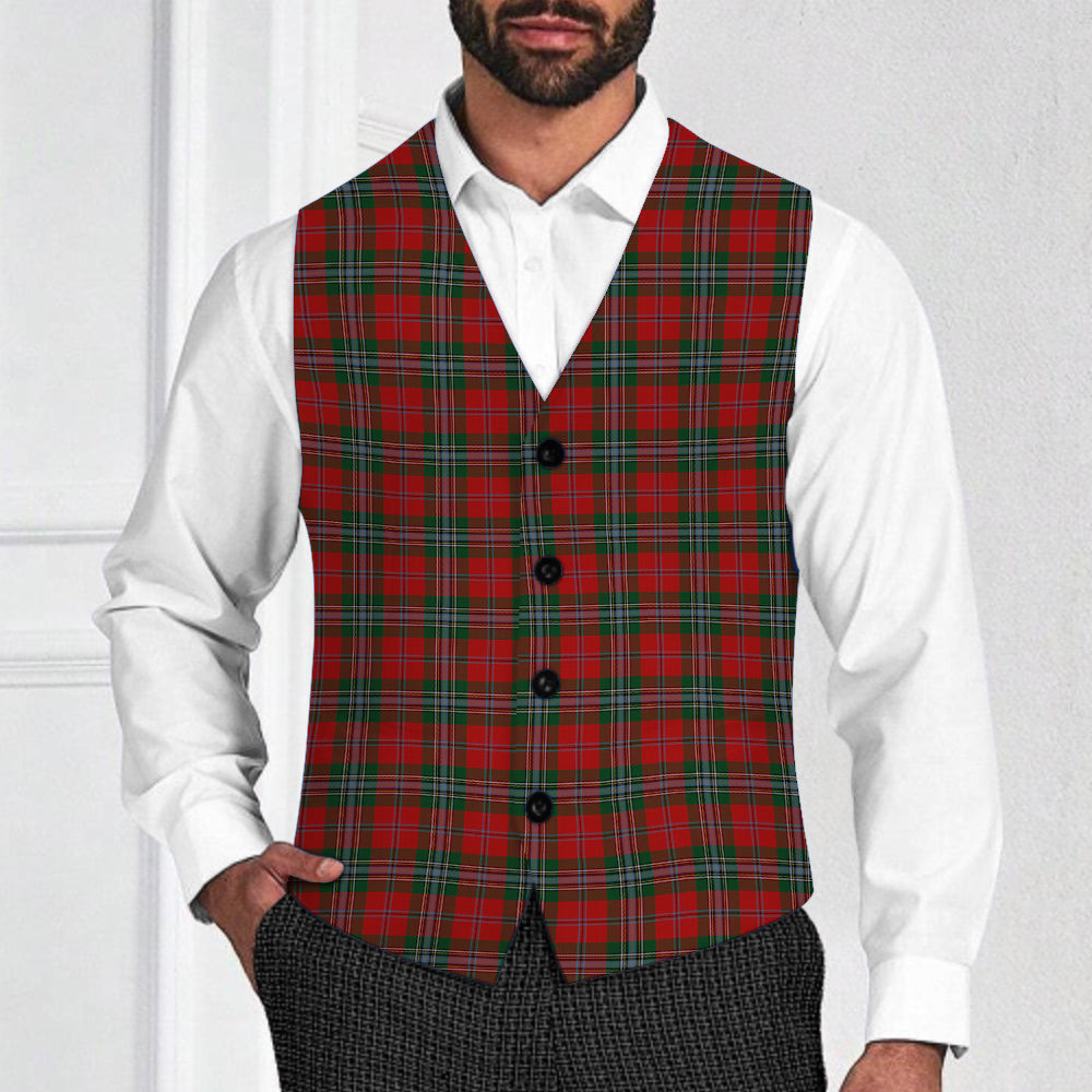 ScotsTee Shop Scottish MacLean 2 Tartan Waistcoat Sleeveless Suit Vest