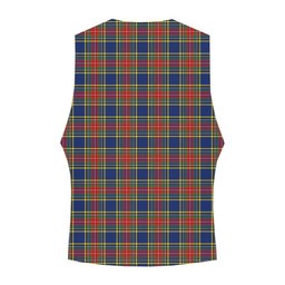 ScotsTee Shop Scottish McBeth Modern Tartan Waistcoat Sleeveless Suit Vest