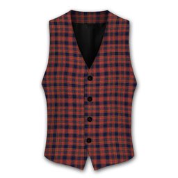 ScotsTee Shop Scottish Ogilvie (Ogilvy) Tartan Waistcoat Sleeveless Suit Vest
