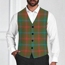 ScotsTee Shop Scottish Wilson Ancient Clan Tartan Waistcoat Sleeveless Suit Vest