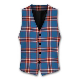 ScotsTee Shop Scottish Laing of Archiestown Ancient Tartan Waistcoat Sleeveless Suit Vest