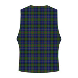 ScotsTee Shop Scottish MacLeod of Harris Modern Tartan Waistcoat Sleeveless Suit Vest