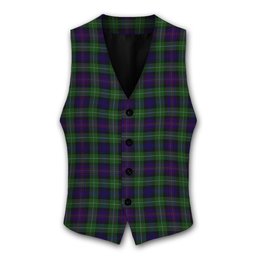 ScotsTee Shop Scottish Rankin Dalgleish Tartan Waistcoat Sleeveless Suit Vest