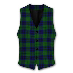 ScotsTee Shop Scottish Keith Modern Tartan Waistcoat Sleeveless Suit Vest