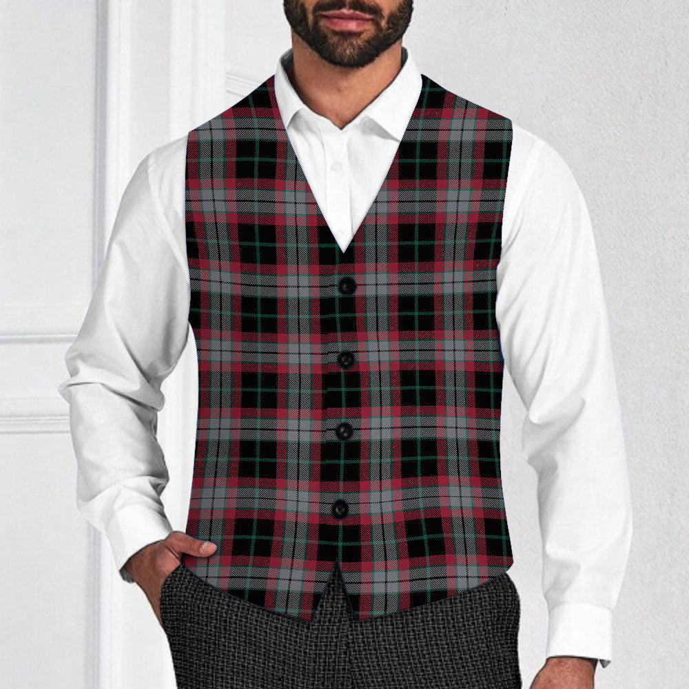 ScotsTee Shop Scottish Lindsay Hunting Modern Tartan Waistcoat Sleeveless Suit Vest