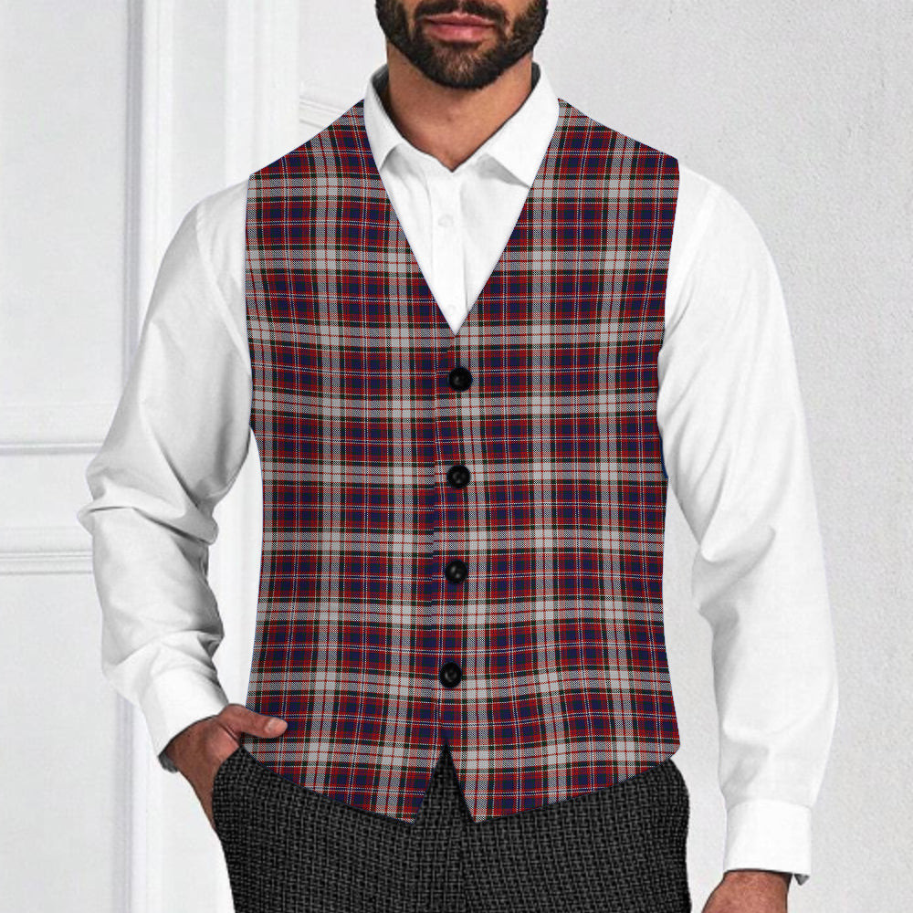 ScotsTee Shop Scottish MacFarlane Dress Tartan Waistcoat Sleeveless Suit Vest