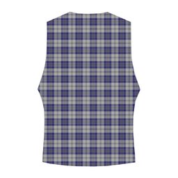 ScotsTee Shop Scottish MacPherson Dress Blue Tartan Waistcoat Sleeveless Suit Vest