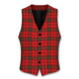 ScotsTee Shop Scottish MacDougall Modern Tartan Waistcoat Sleeveless Suit Vest